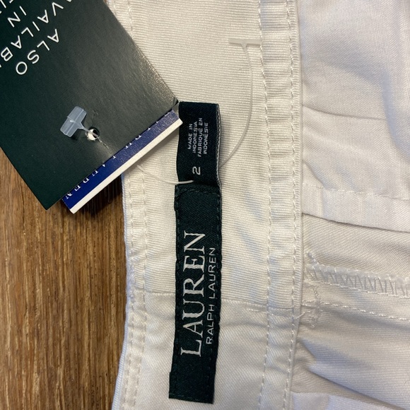 Ralph Lauren Lauren white short size 2 - Picture 3 of 8